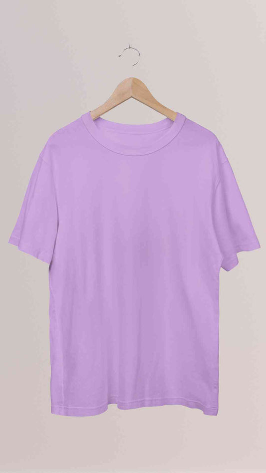 "Lavender Oversized T-Shirt" | Serene Casual Tee